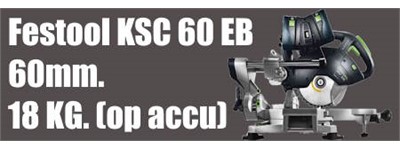 Festool KSC 60 EB (accu)