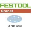 FESTOOL SCHUURSCHIJF GRANAT Ø90 P240 100ST