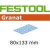 FESTOOL SCHUURSTROOK GRANAT 80X133 K80 50ST