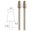 PROXXON CONUSFREES Ø 6 MM, 2 ST
