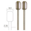 PROXXON CILINDERFREES Ø 8 MM, 2 ST
