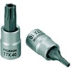 PROXXON 1/4"DOPSLEUTEL TORX MET GAT