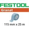 FESTOOL SCHUURROL GRANAT 115X25MTR