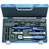 GEDORE DOPSLEUTEL SET 3/8'' 40 DELIG