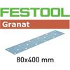 FESTOOL SCHUURSCHIJVEN GRANAT 80X400MM