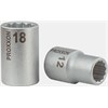 PROXXON 1/2" DOPSLEUTEL 12 KANT 25MM