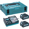 MAKITA STARTSET 40V XGT DC40RA 2 STUKS BL4025