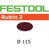 FESTOOL SCHUURSCHIJVEN RUBIN 2 115MM