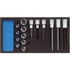 GEDORE DOPSLEUTEL-SCHROEVENDRAAIER-SET 1/2" IN 1/3