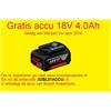 BOSCH ACCU ACTIE (ACTIECODE 02BL01ACCU)