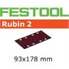 FESTOOL SCHUURSCHIJVEN RUBIN 2 93X178MM