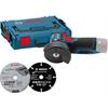 BOSCH ACCU HAAKSE SLIJPER GWS 12-76 V-EC BASIC