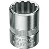 GEDORE DOPSLEUTEL 1/4" 12-KANT 4 - 14MM