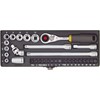 PROXXON DOPSLEUTELSET 1/4'' MAGNEET DOPPEN 32-DELI