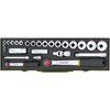 PROXXON DOPSLEUTELSET 1/4'' EN 1/2'' 27-DELIG