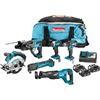 MAKITA ACCU COMBISET 18V 5.0AH DLX6038T