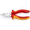 KNIPEX KOMBINATIETANG SPITS 145MM VDE MET HAAK