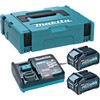 MAKITA STARTSET40V XGT DC40RA 2 STUKS BL4040