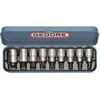 GEDORE DOPSLEUTELSET 1/2'' 9-DLG IS-PH-XZN