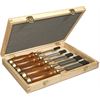 STANLEY HOUTBEITELSET BAILEY 5-DELIG HOUTEN KIST