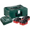 METABO BASIS SET 18V 3 X LIHD 5.5AH METALOC