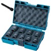 MAKITA KRACHTDOPPENSET 9-DLG 1/2''