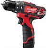MILWAUKEE ACCU KLOP BOORMACHINE M12 BPD 2.0AH