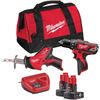 MILWAUKEE ACCU COMBOSET M12 BPP2C
