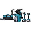 MAKITA COMBISET 18V 5.0AH DLX3106TW1