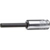 GEDORE DOPSLEUTEL 1/4'' INBUS LANG 3 - 8 MM