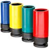 GEDORE SLAGMOERDOPSLEUTEL SET 4 DELIG 1/2"