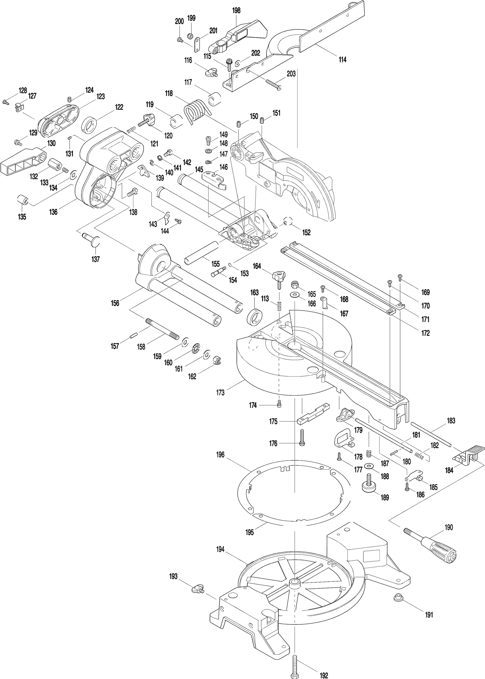Makita Dls714 tekeningen en onderdelen | Kruis Gereedschappen