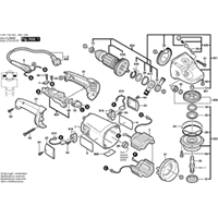 voorstel motor gemakkelijk Bosch Gws 20-230 tekeningen en onderdelen | Kruis.nl