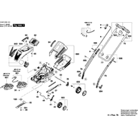 Bosch Arm 34 tekeningen en onderdelen Kruis Gereedschappen